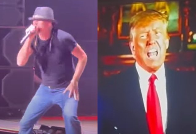 KID ROCK abre nueva gira con mensaje en video de DONALD TRUMP: 'Let's Rock America Again'